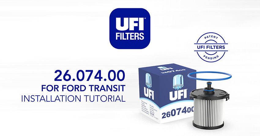 UFI Filters 24.ONE.01 Filtro Gasolio 1.6 MULTIJET – RAI.CAR.